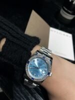 Rolex Datejust White Gold Ice Blue Diamond 36Mm - Image 6