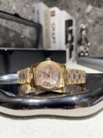 Rolex Datejust Diamond In Gold With Pinl Dial 31Mm - Image 2