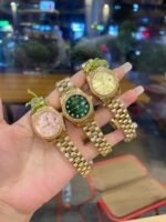 Rolex Lady Datejust 28 Diamond Dial 18K Gold In White 28Mm - Image 4