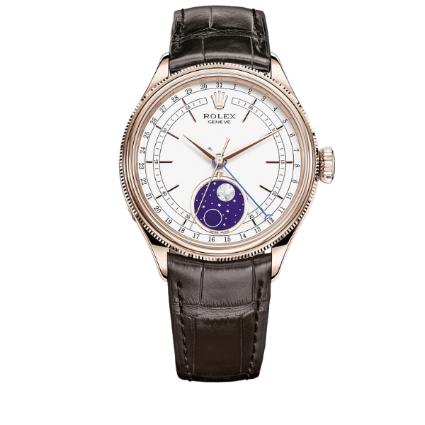RLWATCH-1-26 Rolex Cellini Moonphase White 39Mm 50535 - Image 1
