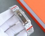 Rolex Datejust Silver Dial With Silver Strap Palm Leaf Pattern 36Mm 126200 0086 - Image 2