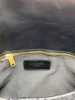 Saint Laurent Small Loulou Boucle Bag Black 23Cm - Image 9
