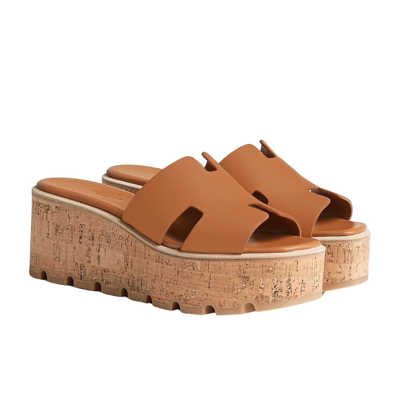 TBB-61 Hermes Eze 30 Sandal Natural H221026Z A3400 - Image 1
