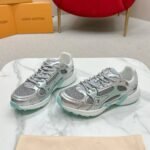 Louis Vuitton Lv Olympia Sneaker Veri Deau Green 1Aholn - Image 2