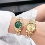 Rolex Lady Datejust Green Dial Yellow Gold 28Mm - Image 3