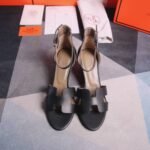 Hermes Legend Sandal Black H172196Z 02340 - Image 6
