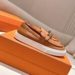 Hermes Game Slip On Sneaker Natural H231727Zh04410 - Image 4