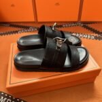 Hermes Jackson Sandal Noir H242949Zh03420 - Image 4