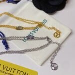 Louis Vuitton Lady Lv Necklace Gold Tone M01845 - Image 6