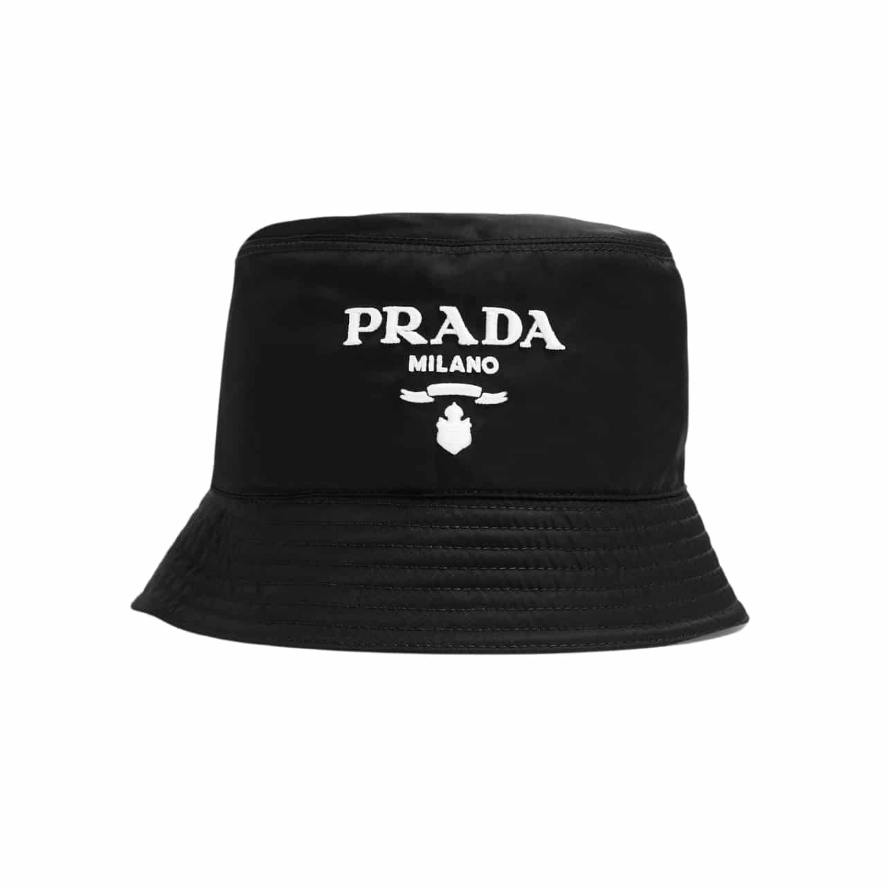 TBNB-1-35 Prada Re Nylon Bucket Hat Black 2Hc137 2Czq F0967 - Image 1