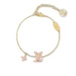 Louis Vuitton Lv Iconic Enamel Bracelet Pink M1008A