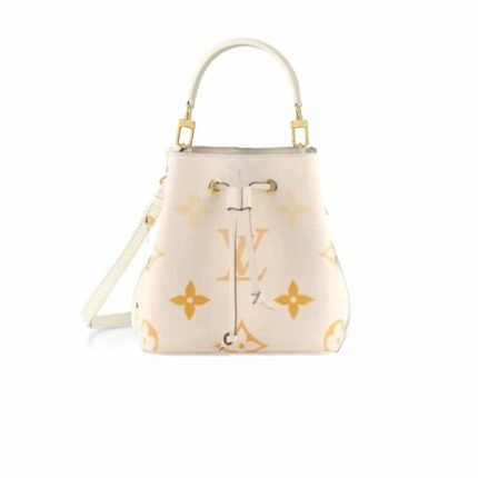 Louis Vuitton Néonoé Bb Monogram Bag Latte And Orange 25Cm