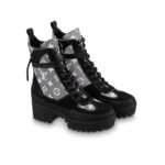 Louis Vuitton Laureate Platform Desert Boot Grey 1Ab2X9