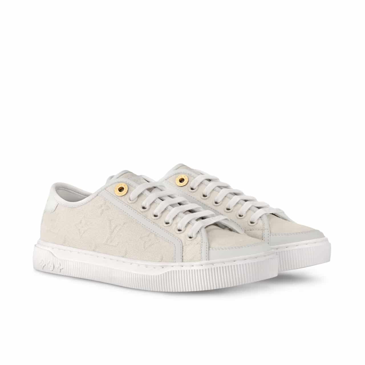 TBNB-4-4 Louis Vuitton Lv Lagoon Sneaker Beige 1Ahoqr - Image 1
