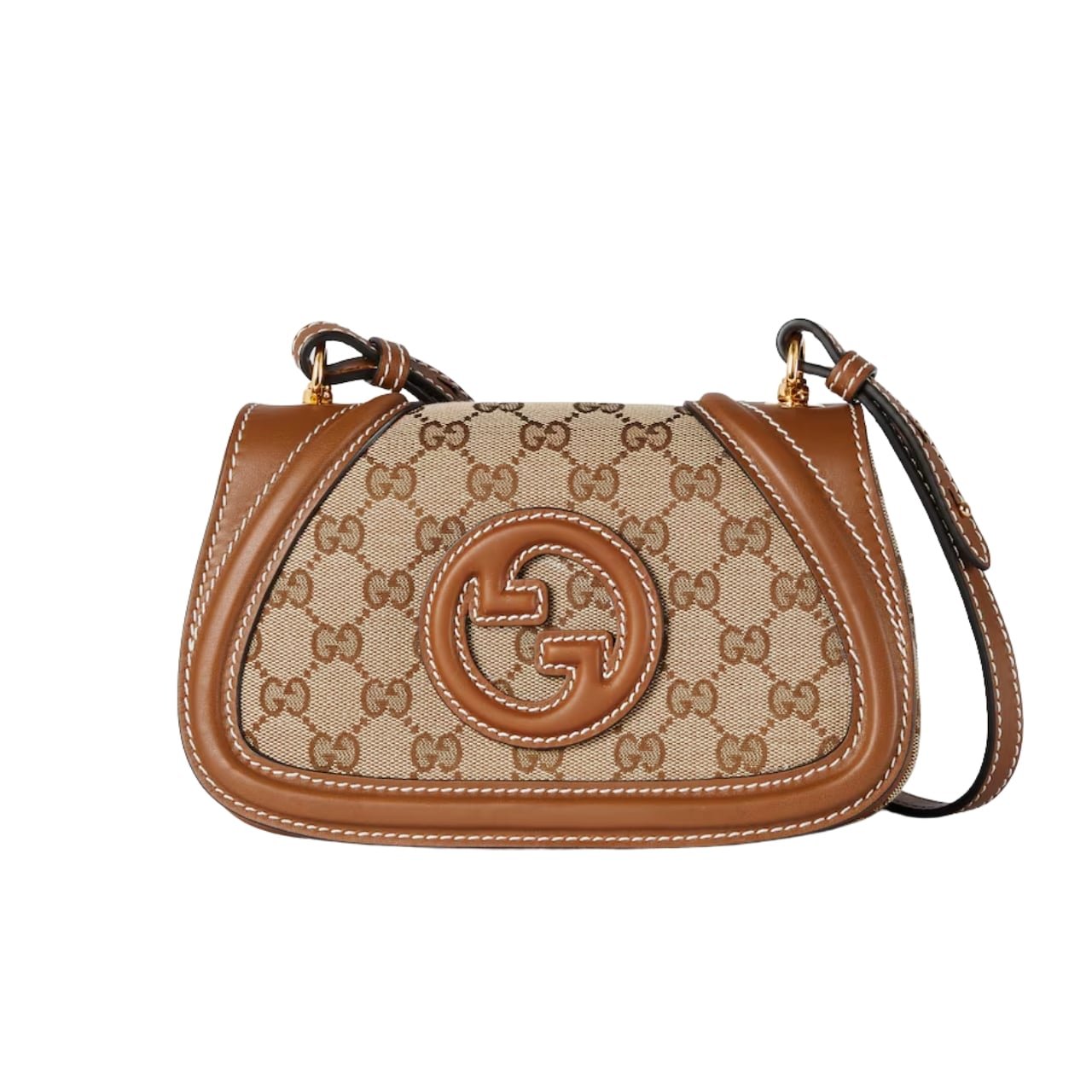 TBNB-48-1 Gucci Blondie Mini Shoulder Bag Beige And Brown 22Cm 815700 Haakg 9755 - Image 1