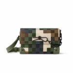 Louis Vuitton Steamer Wearable Wallet Damier Green 17Cm M83172