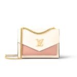 Louis Vuitton Mylockme Satchel Chain Bag Rose Trianon 23Cm M22190