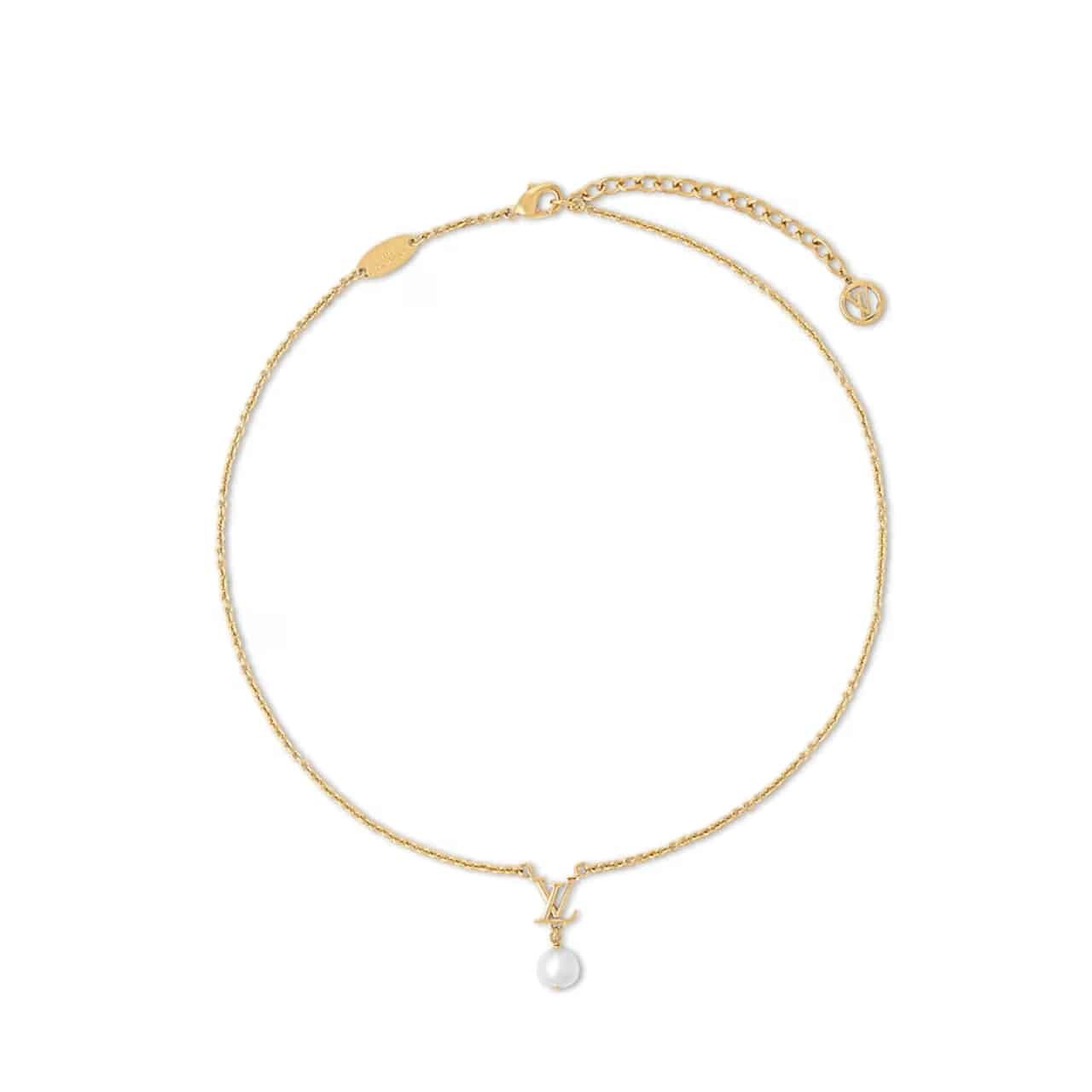 TBNB-64-3 Louis Vuitton Lv Iconic Louisa Necklace M01623 - Image 1