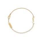 Saint Laurent Cassandre Charm Bracelet Gold 712345Y15268066