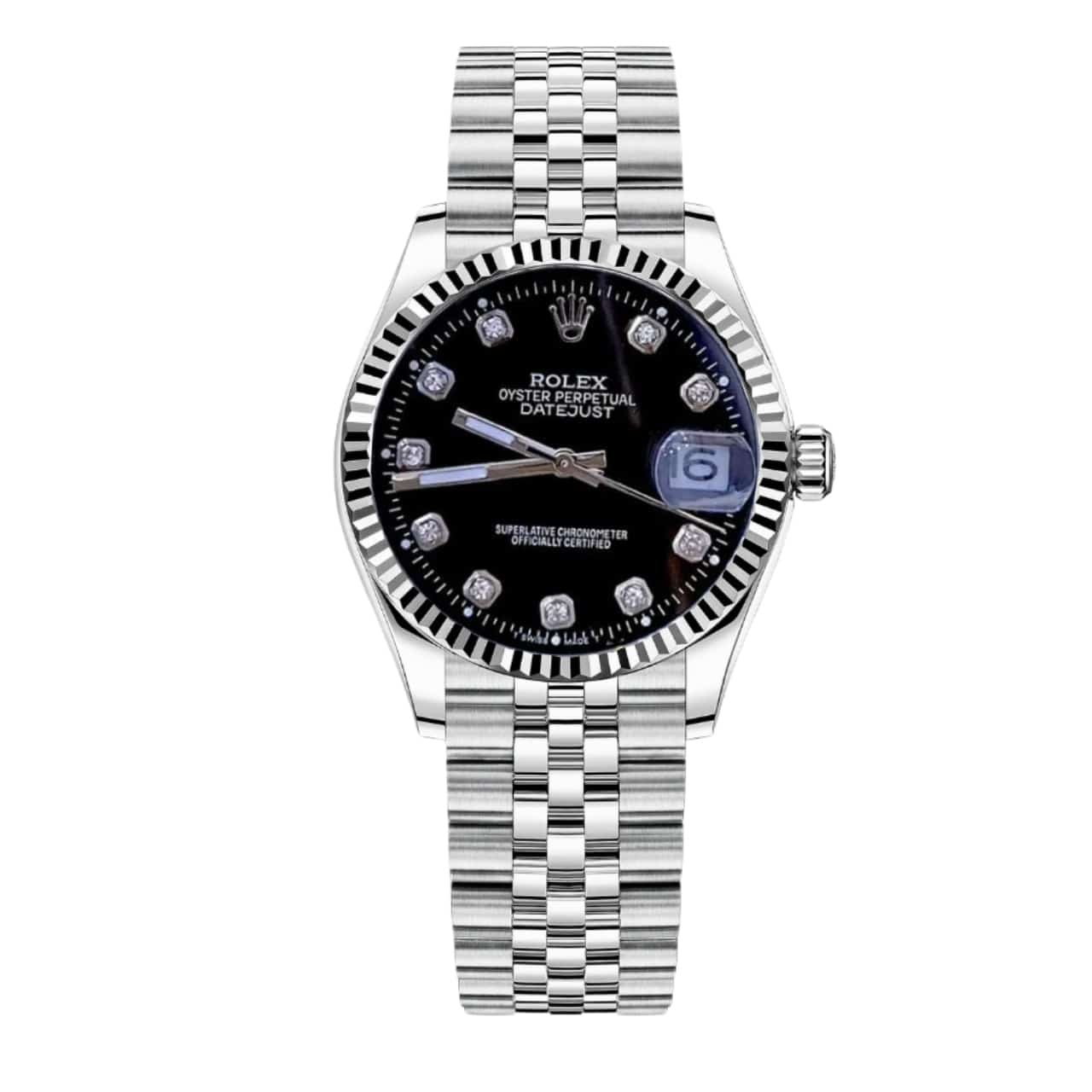 TBNB1-1-1-2 Rolex Datejust 31 White Gold With Black 40Mm - Image 1