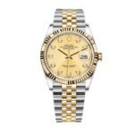 Rolex Oyster Datejust Oystersteel Golden Flip Dial 41Mm 126200 0099