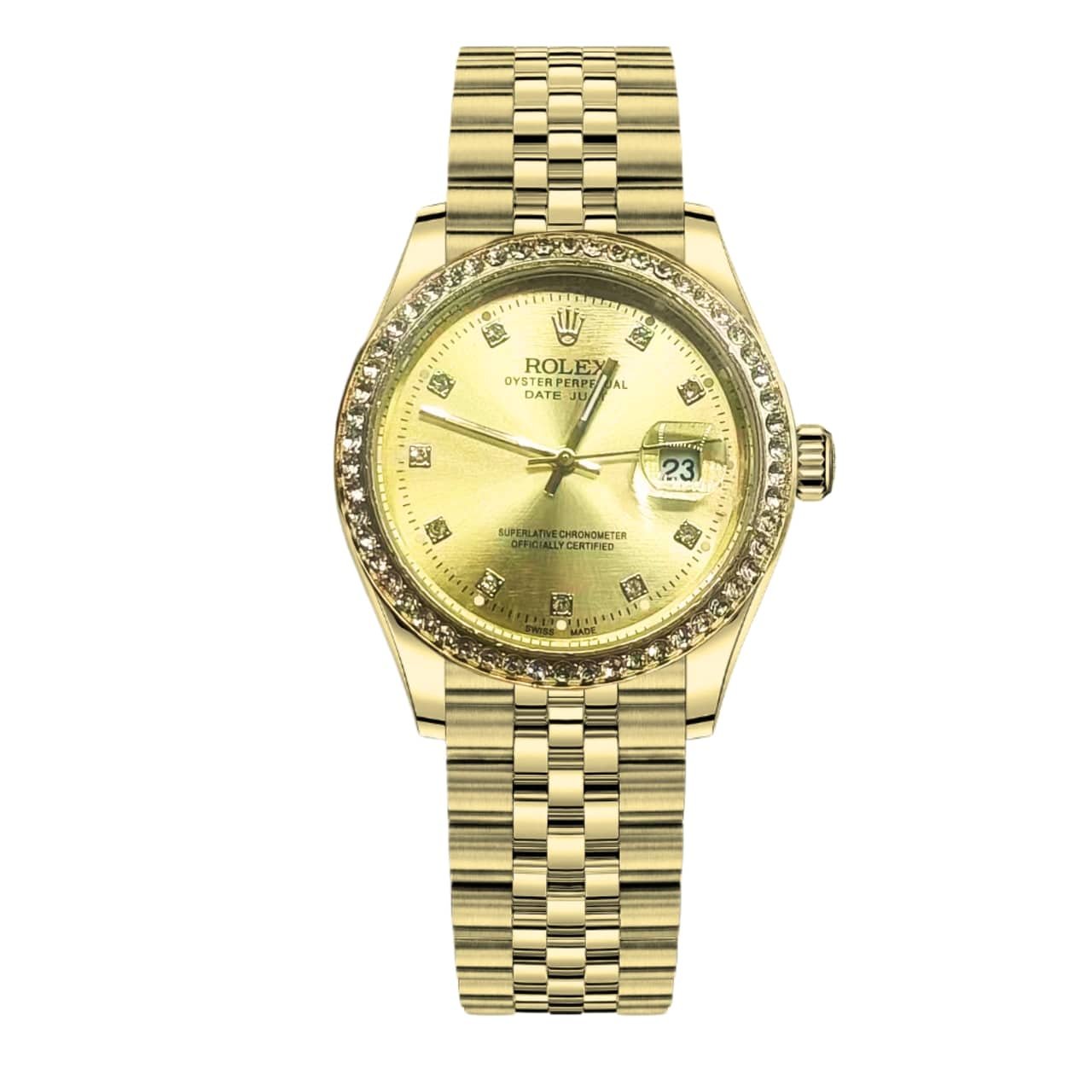 TBNB1-9 Rolex Man Datejust Gold 37Mm 179138 - Image 1