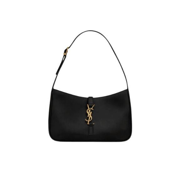 Thiet-ke-chua-co-ten-30 Saint Laurent Le 5 À 7 Hobo Bag In Smooth Leather Black Gold 23Cm 6572282R20W1000 - Image 1