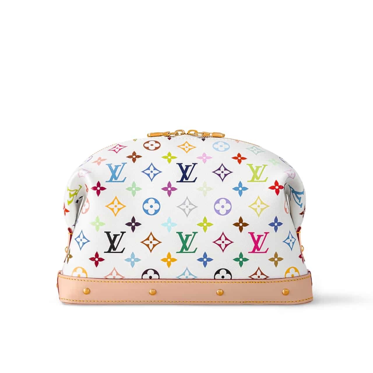 Thumbnail-1-9-5 Louis Vuitton X Takashi Murakami Cosmetic Pouch GM Multicolored 27Cm M13743 - Image 1