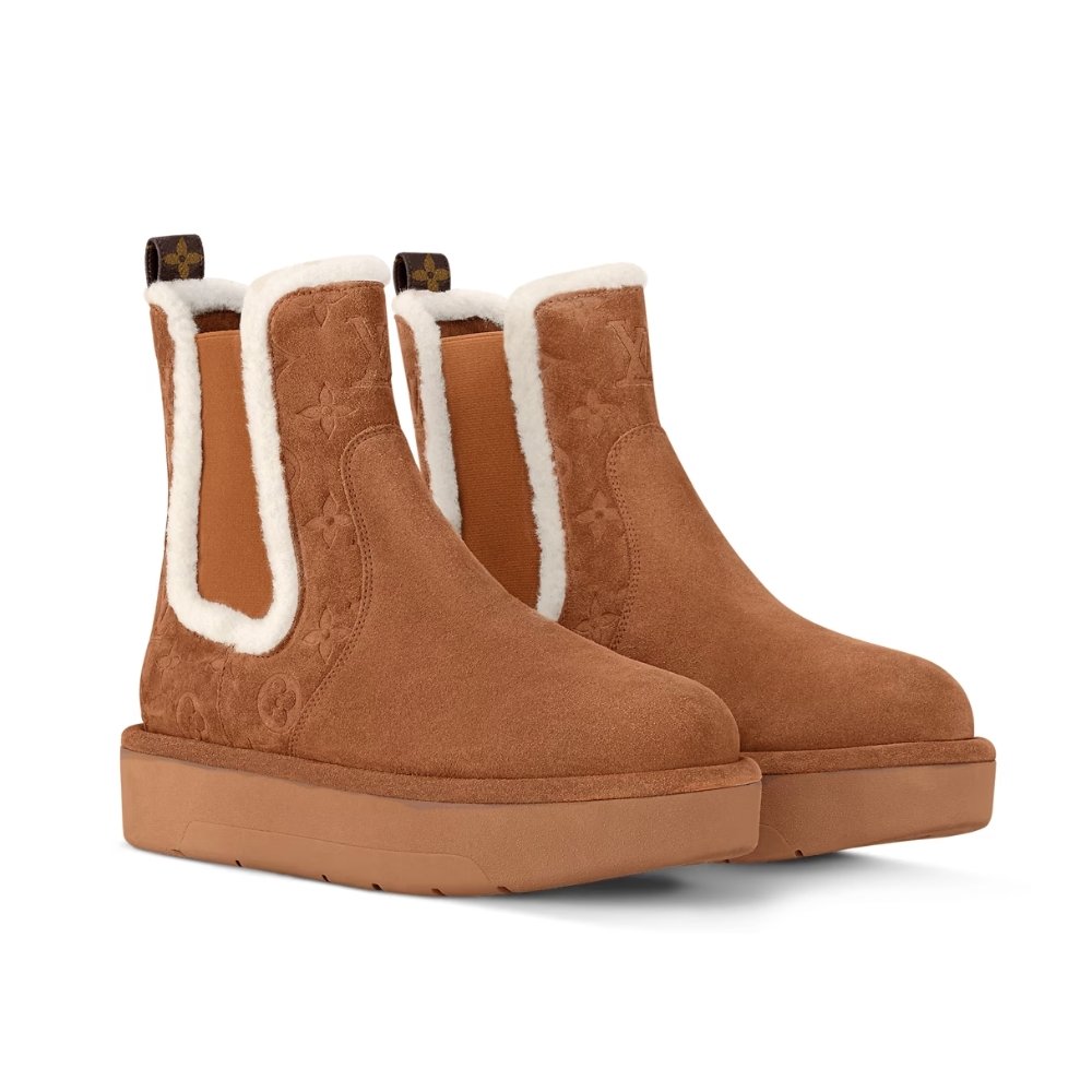 Thumbnail-12-5-2 Louis Vuitton Aspen Chelsea Ankle Boot Cognac Brown 1Adc7T - Image 1