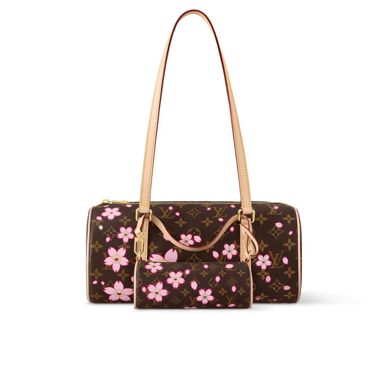 Thumbnail-15-12 Louis Vuitton X Murakami Papillon Sakura Brown 27Cm M13097 - Image 1
