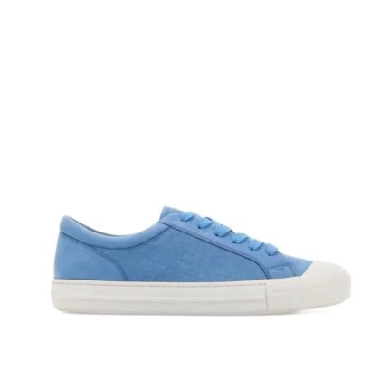 Fendi Domino Low Tops Sneaker Light Blue