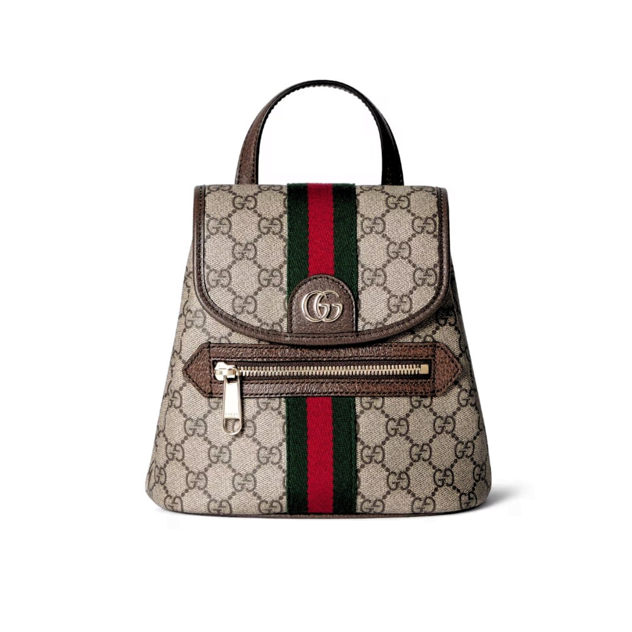 Thumbnail-17-2-4 Gucci Ophidia Small Backpack Beige And Dark Brown 20Cm 836854 Fae0J 9867 - Image 1