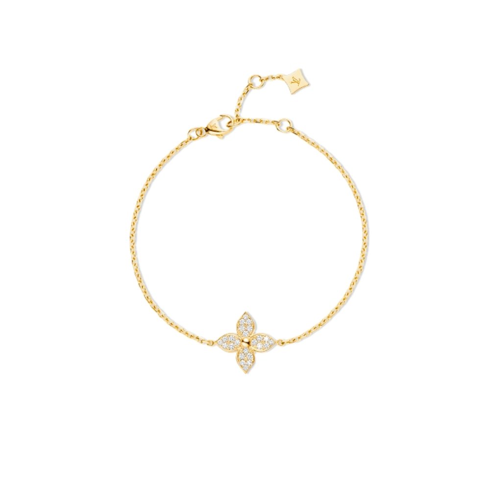 Thumbnail-18-11 Louis Vuitton Star Blossom Bracelet Gold Q95666 - Image 1