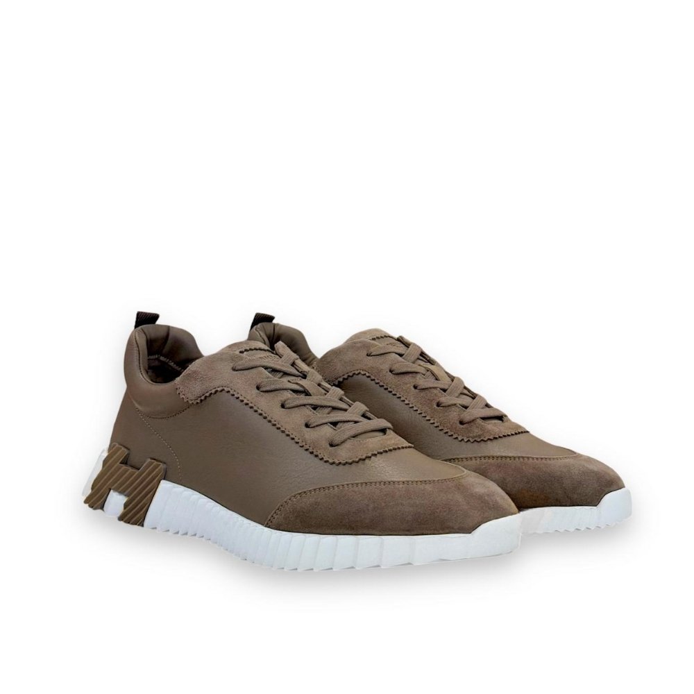 Thumbnail-18-12 Hermes Bouncing Sneaker Brown H221898Zhx3400 - Image 1