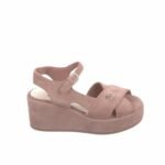 Chanel Interlocking Cc Sandals Pink