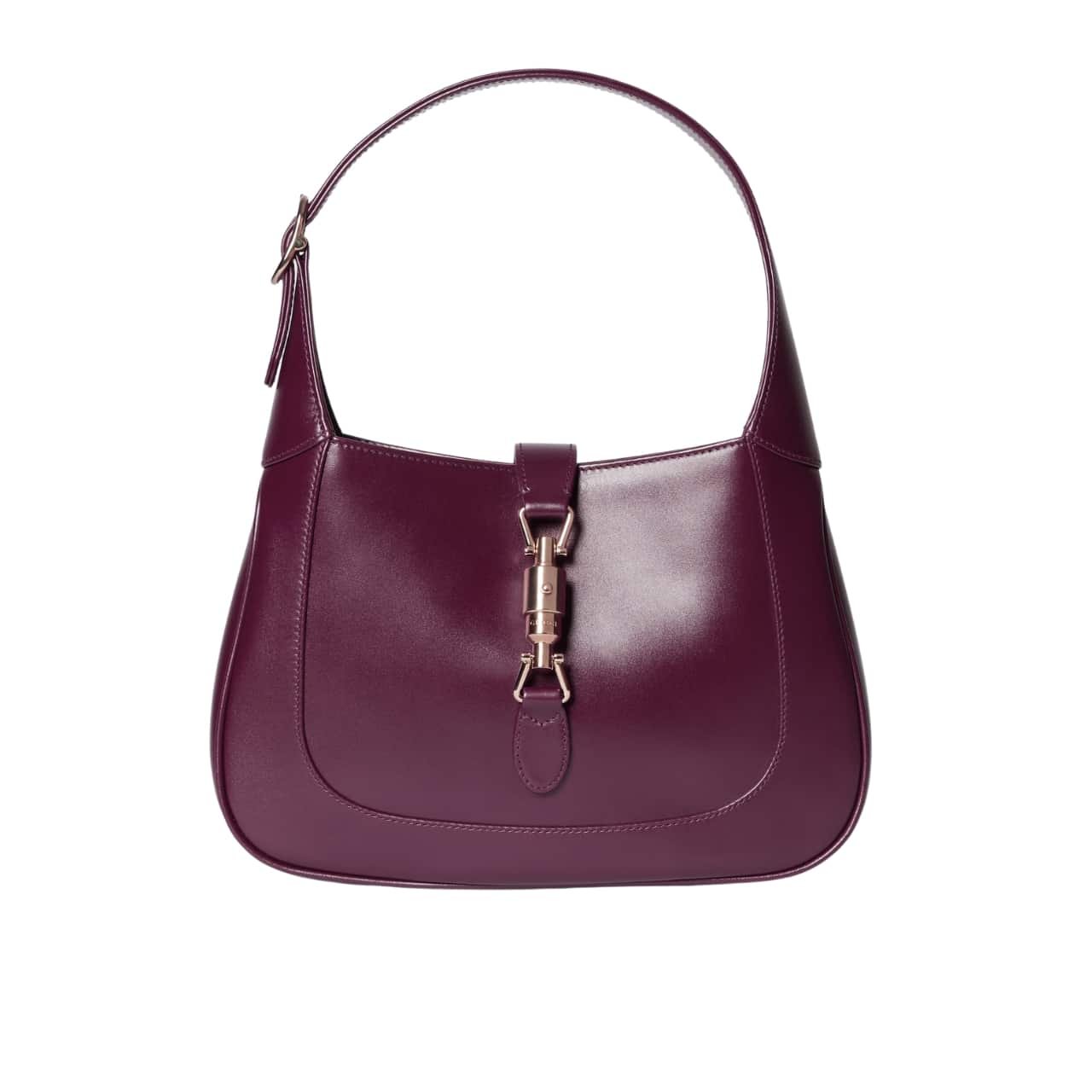 Thumbnail-2-4-6 Gucci Jackie 1961 Medium Tote Bag Rosso Ancora Leather 27Cm 810232 Aaddx 6449 - Image 1