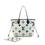 Louis Vuitton Neverfull Mm 31Cm Begie And Black M46039