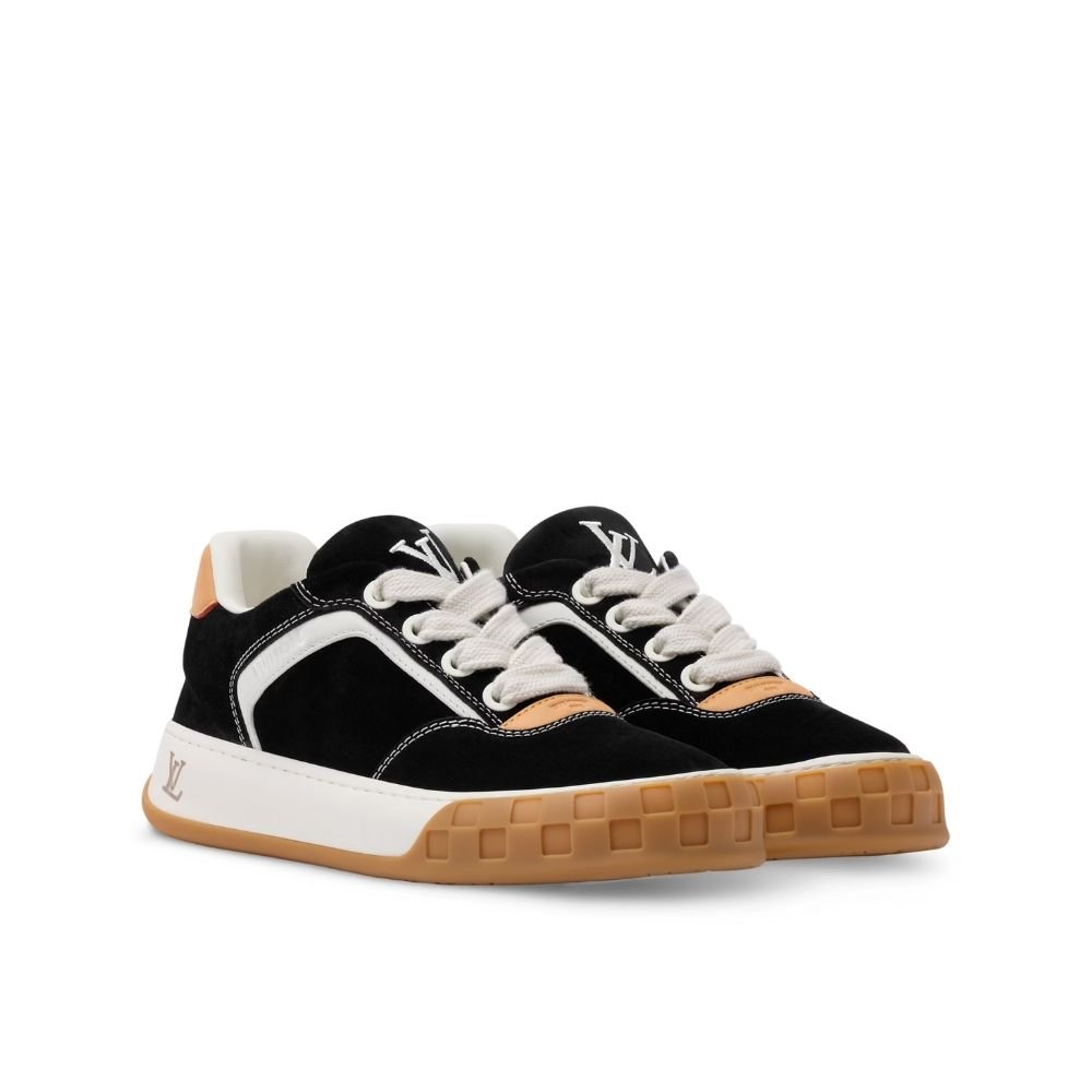 Thumbnail-28-10 Louis Vuitton LV Tilted Sneaker Black 1AJ734 - Image 1