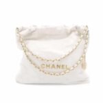 Chanel 22 Handbag White 42Cm As3261