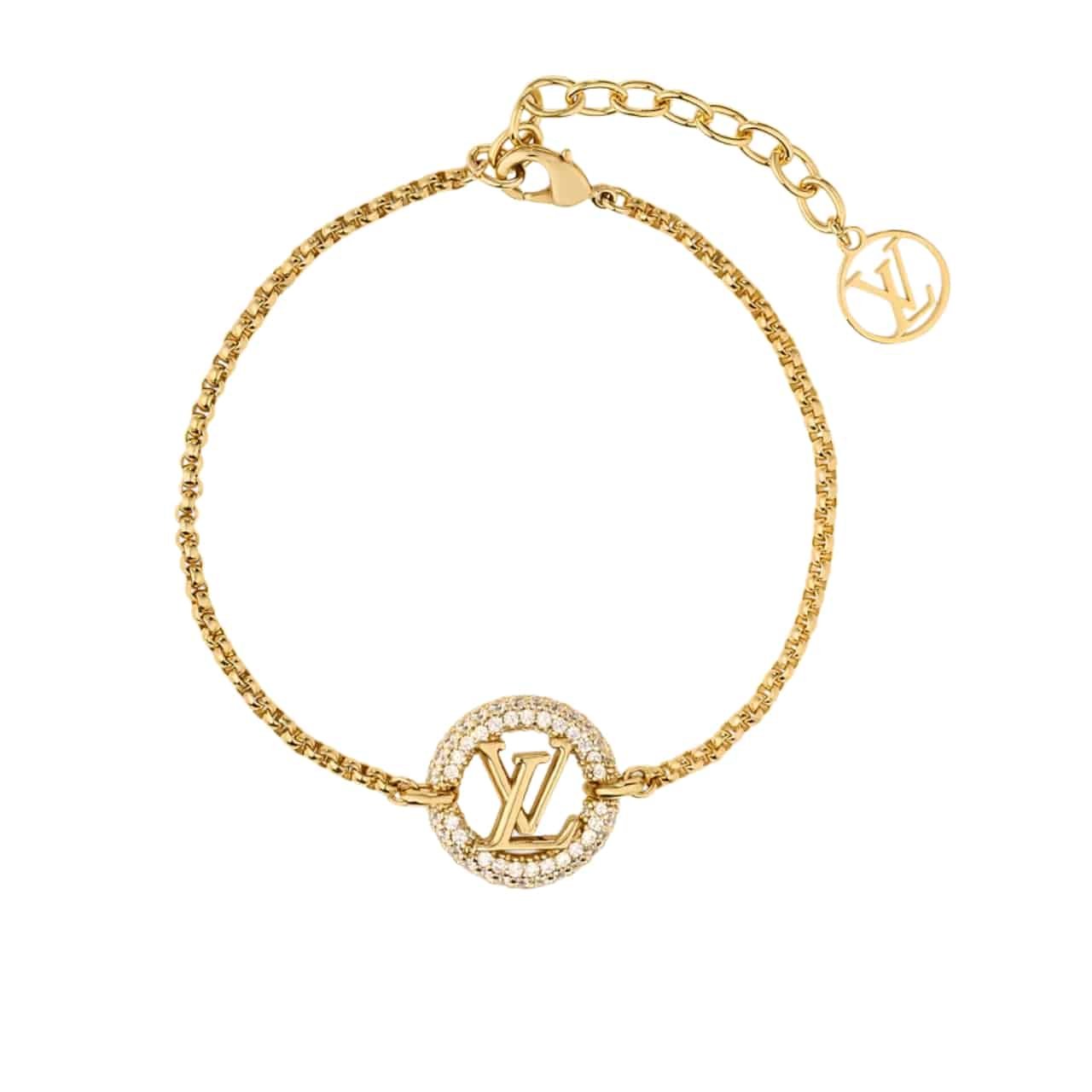 Thumbnail-35-3-2 Louis Vuitton Louise By Night Bracelet Gold M00758 - Image 1