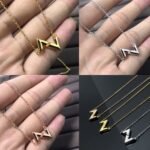 Louis Vuitton Volt Upside Down Pendant Yellow Gold Necklace Q93868 - Image 3