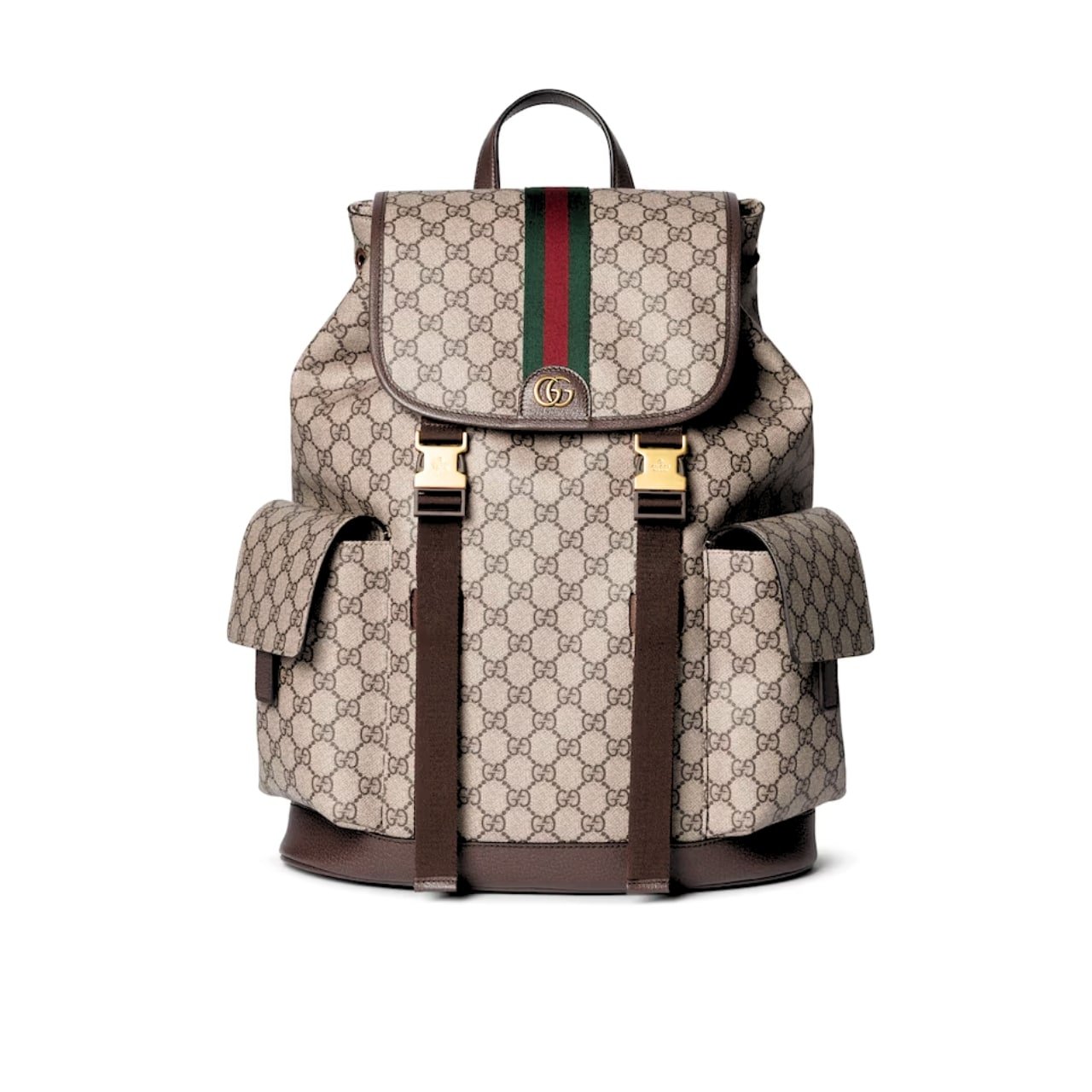 Thumbnail-39-5 Gucci Ophidia Large Backpack Beige And Dark Brown 46Cm 839110 Faewq 9845 - Image 1