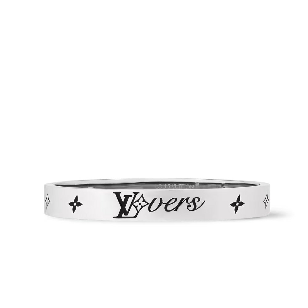 Thumbnail-4-6-3 Louis Vuitton Lv Towards Bangle Silver M1394M - Image 1