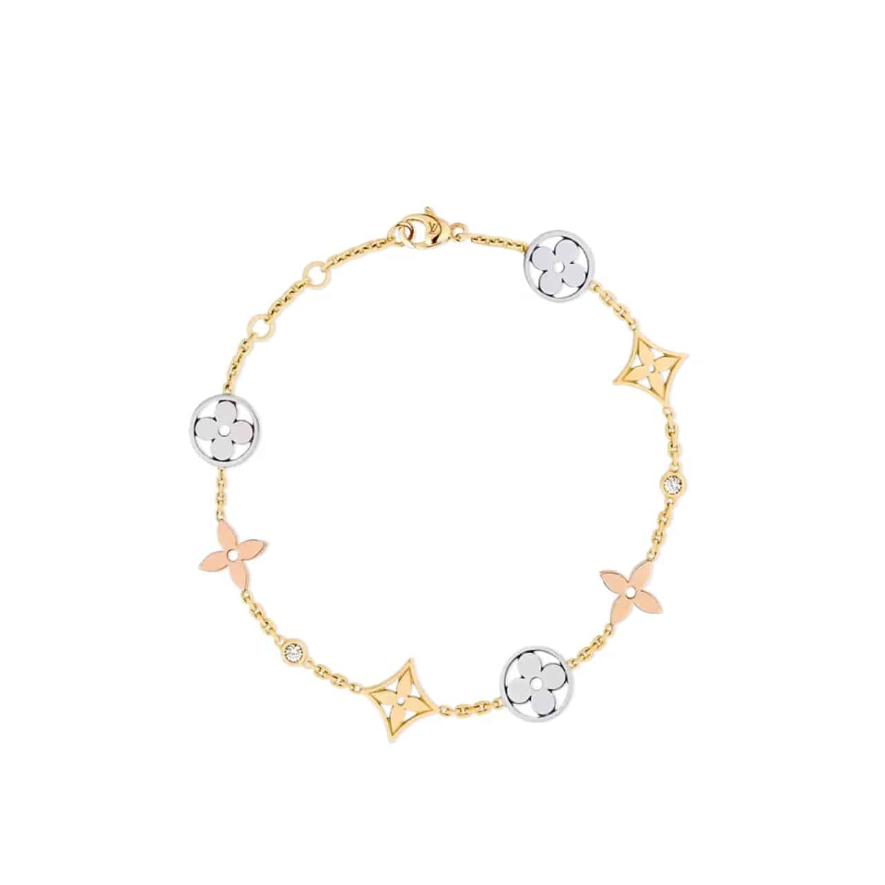Thumbnail-40-2-2 Louis Vuitton Idylle Blossom Bracelet Gold Q95286 - Image 1