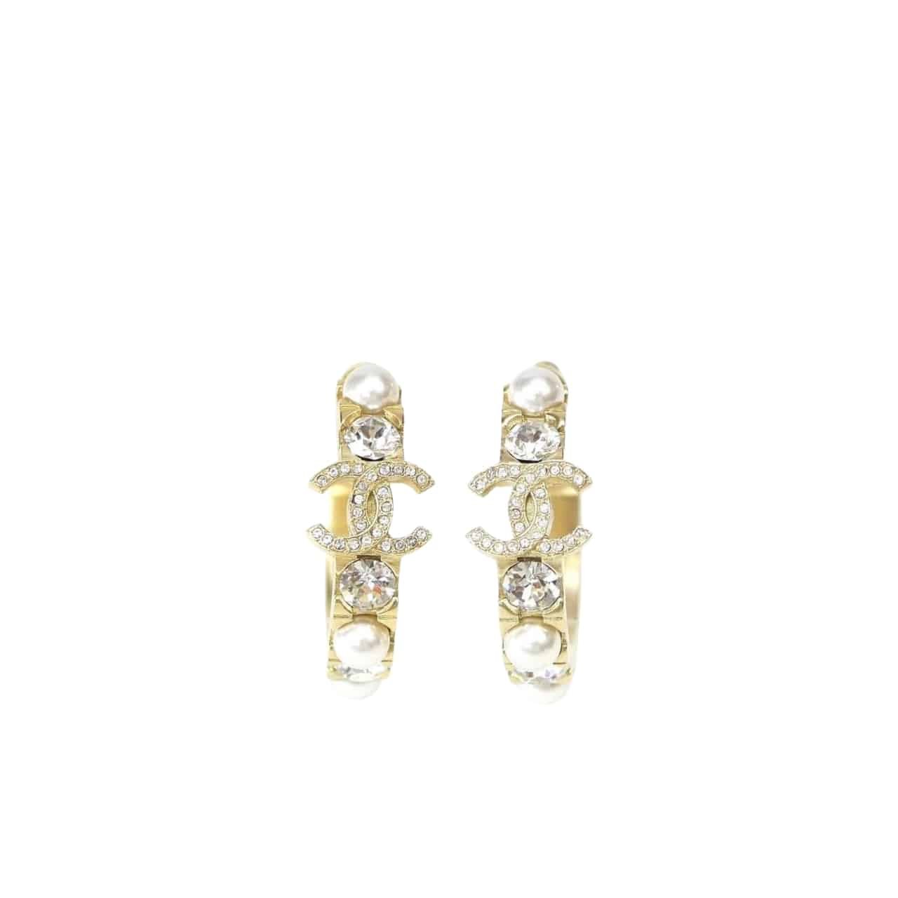 Thumbnail-54-3 Chanel Earrings Cc Gold - Image 1