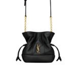 Saint Laurent Jamie Mini Shoulder Pouch Black 14Cm 859174AAB321000