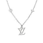 Louis Vuitton Dimension Necklace Pendant Silver M02747