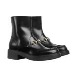 Gucci Women’s Horsebit Boot Black 798724 0Gq00 1000