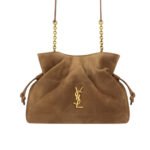 Saint Laurent Jamie Shoulder Pouch In Caramel Cognac 26Cm 8627121U8P72916