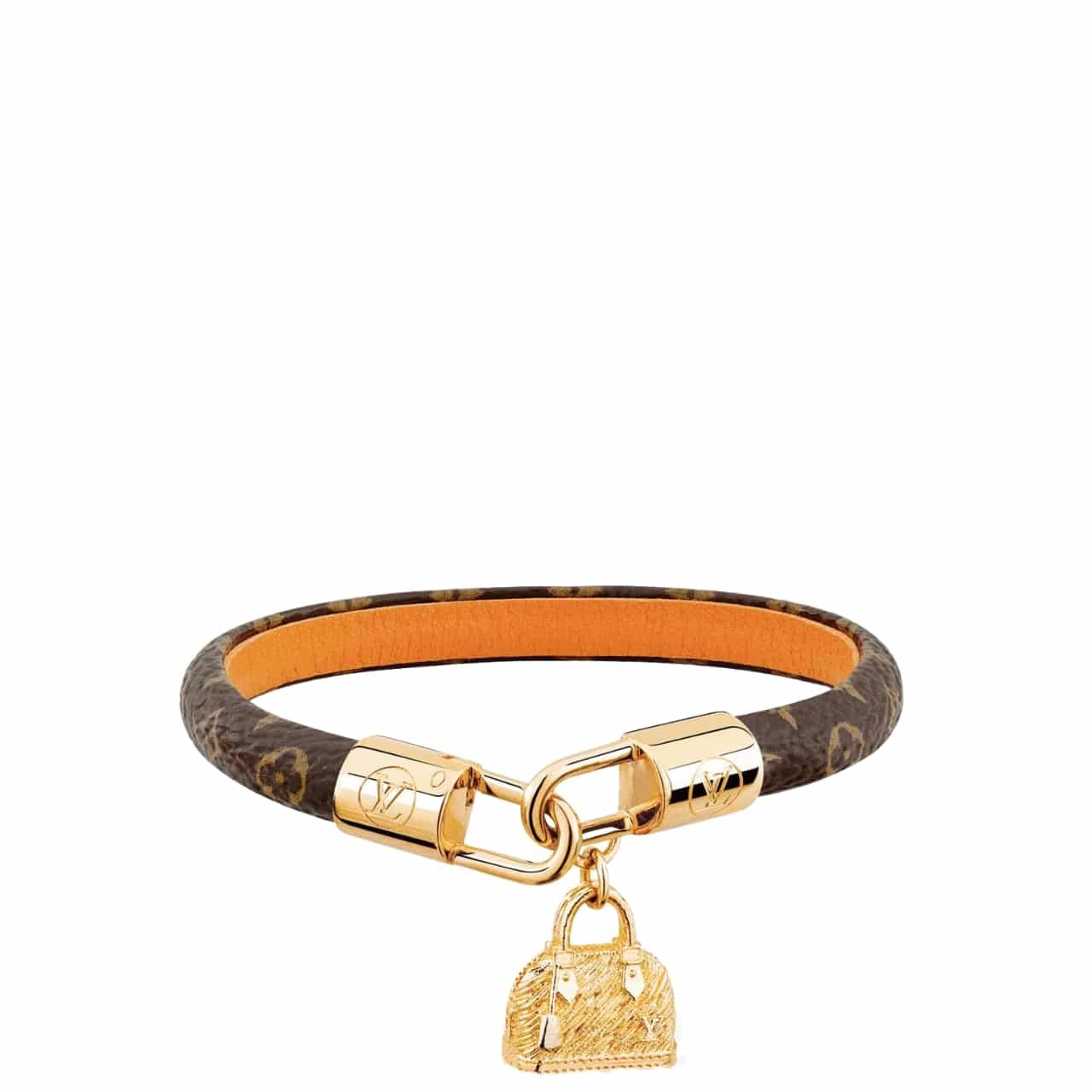 Thumbnail-8-10-3 Louis Vuitton Alma Bracelet Brown M6220E - Image 1